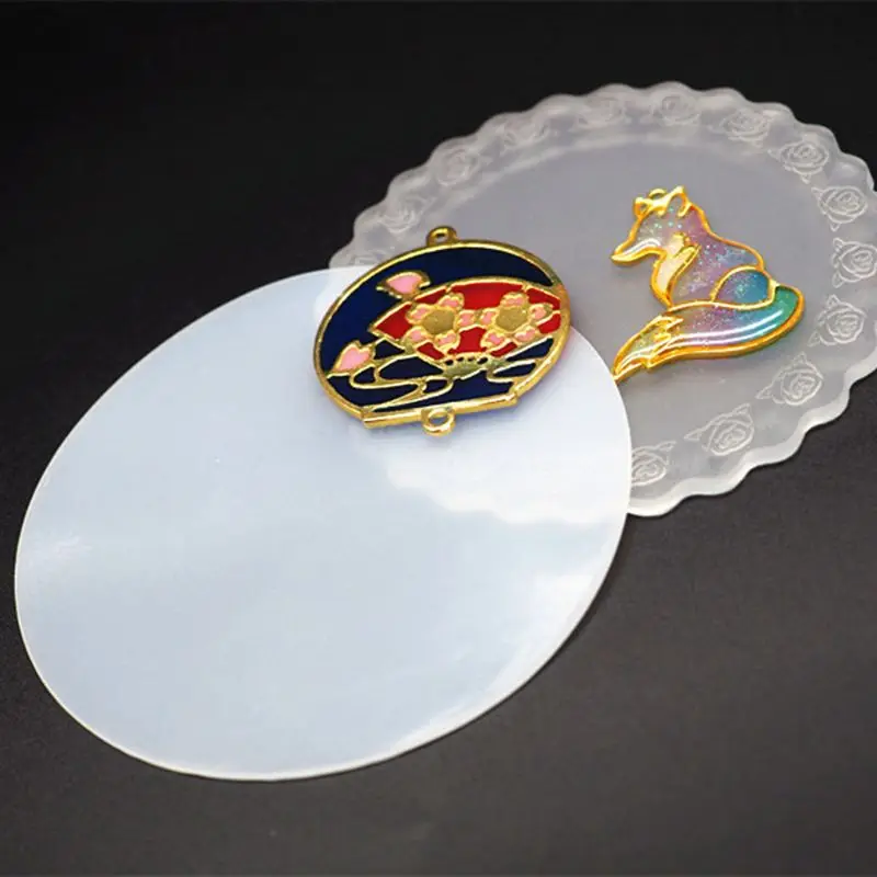 Круглые силиконовые прокладки лоток с открытой рамкой пустая рамка инструмент