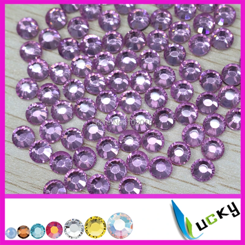 Free shipping High quality hotfix rhinestone DMC! 1440pcs ss20 Light Pink color Heat strass crystal for iron on transfers | Дом и сад