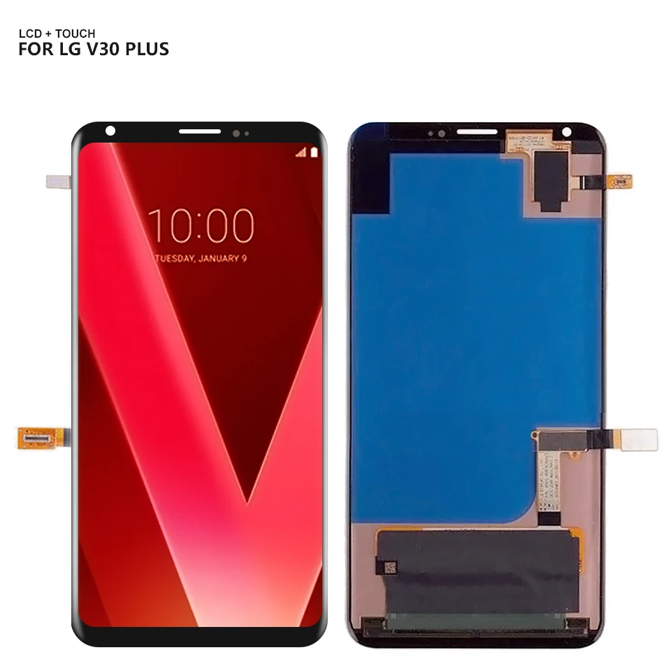 Для LG V30 плюс H930DS v30 + ЖК дисплей Дисплей с кодирующий преобразователь сенсорного