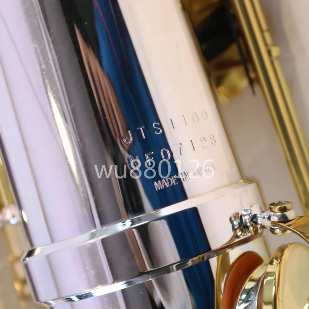 Jupiter JTS 1100SG бренд Bb Tenor саксофон латунь посеребренный корпус золотой лак ключ B