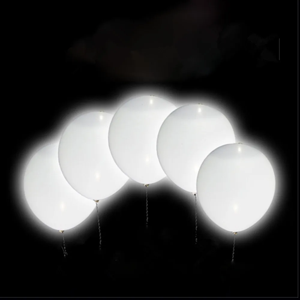 Светодиодные шары 12 дюймов разноцветные огни облака Рождество Декор Свадьба