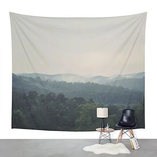 The Great Smoky Mountains Wall Tapestry Wedding Party Gift Bedspread Beach Towel Yoga Picnic Mat | Дом и сад