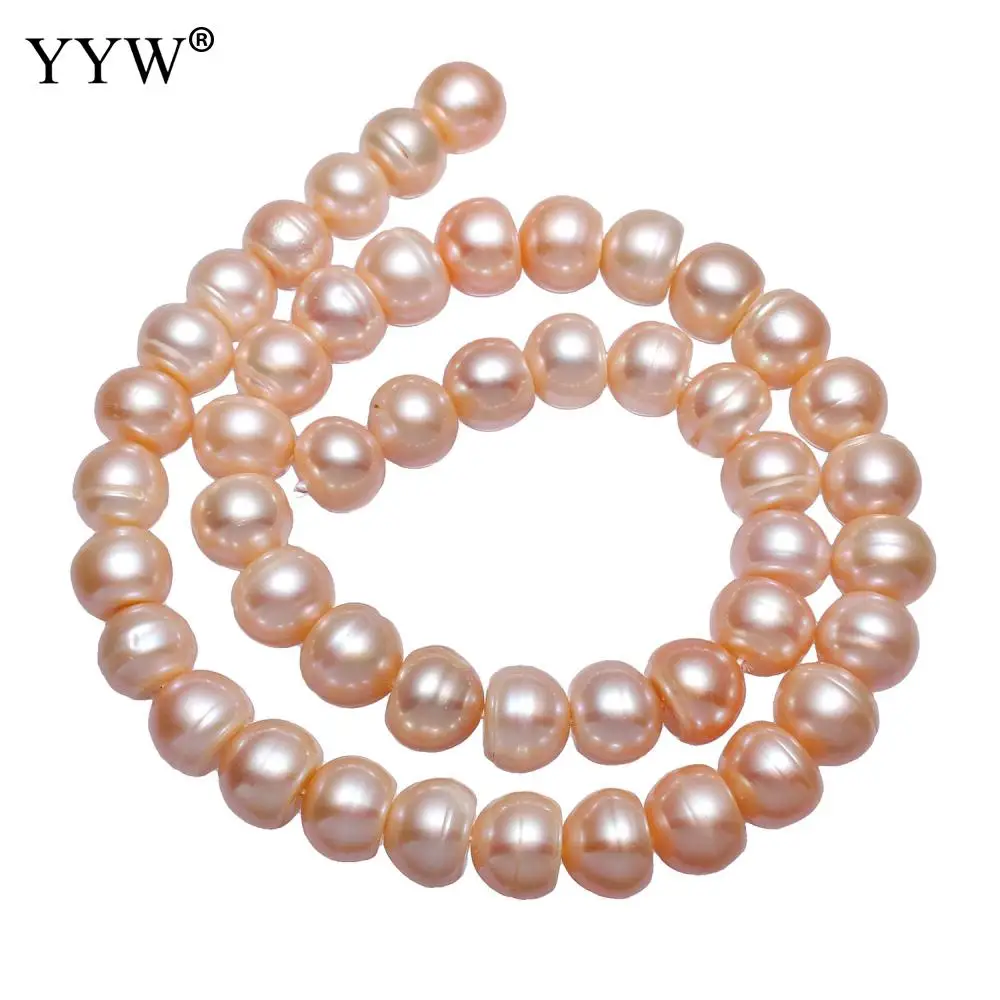 

Cultured Potato Freshwater Pearl Beads Natural Pink 10-11mm Approx 0.8mm Sold Per Approx 15.7 Inch Strand