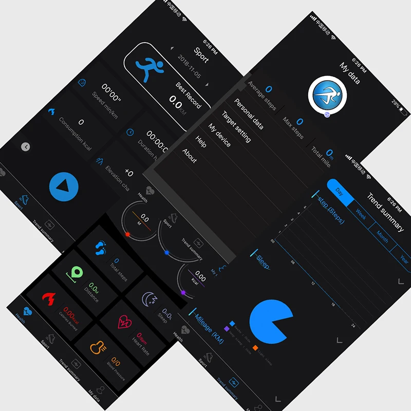 Смарт-часы XPOKO F3 водонепроницаемые IP68 напоминания о звонках и сообщениях