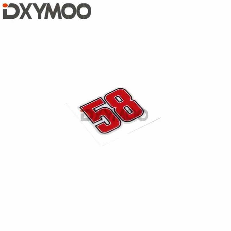 Moto GP Races Motorbike Sticker Decals Reflective Number 58 Car | Автомобили и мотоциклы