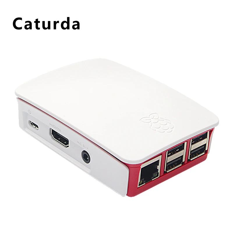 Чехол Raspberry Pi 3 ABS белый и красный пластиковый корпус для корпуса 3B + B Plus|Аксессуары