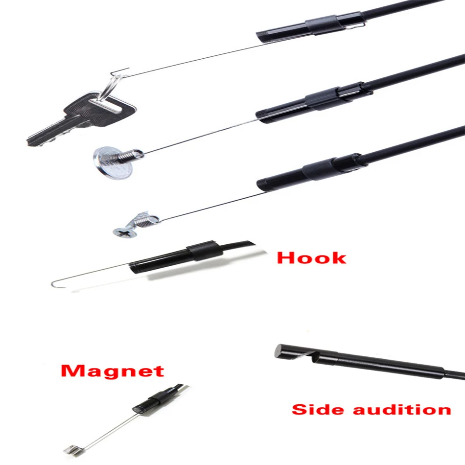 Водонепроницаемый эндоскоп 2 м USB змеиная камера промышленный для ремонта авто