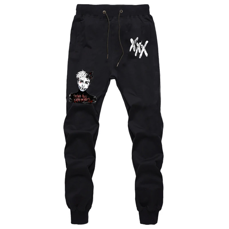 2018 штаны с принтом мужские беговые высокого качества шаровары для пробежек