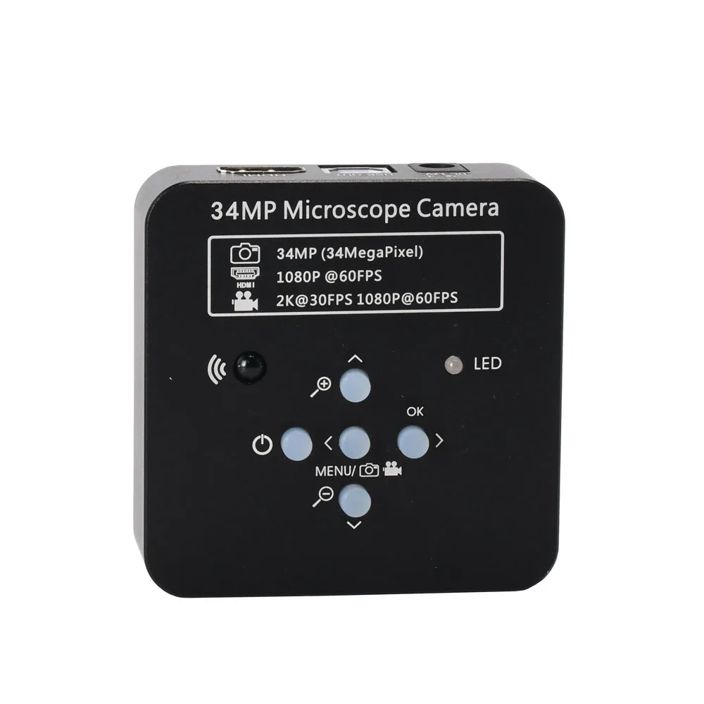 Meterk 34MP Full HD промышленный электронный цифровой видеомикроскоп камера для