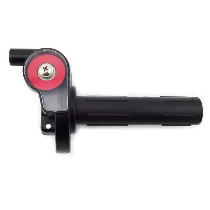 Черный/красный Видимый пластиковый дроссель 1/4 Pitbike QuarterTurn Twist дроссельная заслонка для ямы Dirt Bike Atomic DHZ SSR Motobike