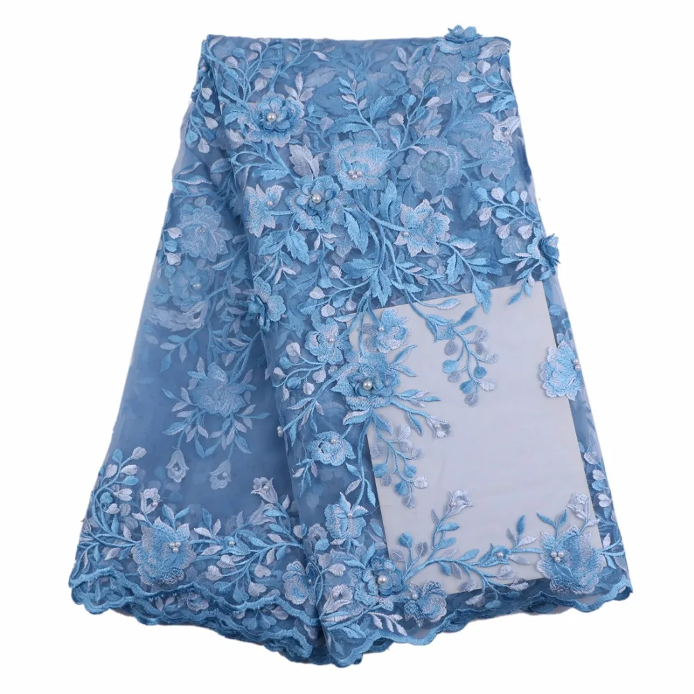 Maroon 3d french lace fabric with flowers&ampstones&ampbeads 5yards/pcs for sewing african evening party derss patchwork Oct-16-2017 | Дом и