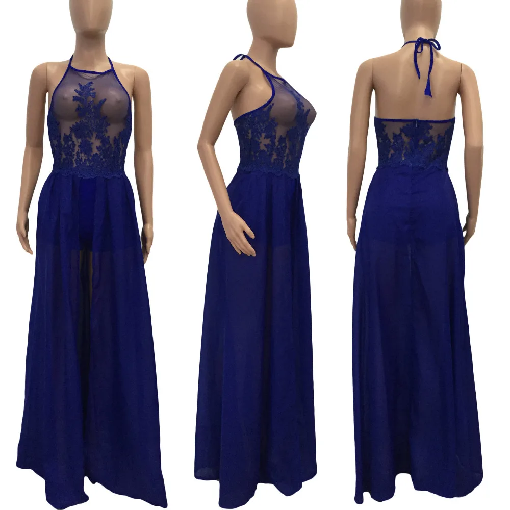 Вечеринка клуб Элегантное платье Женское Платье Vestidos De Festa Для женщин s сексуальные платья сетка с вышивкой длинное вечернее платье Макси