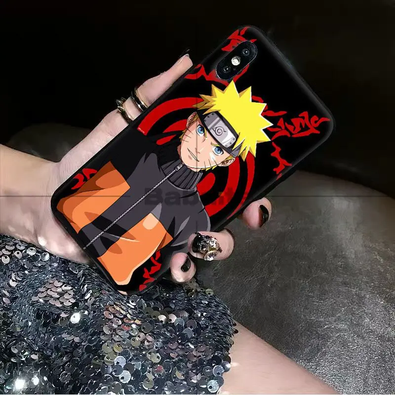 Babaite Hokage Наруто Какаши новое поступление черный чехол для телефона iPhone X XS MAX 6 6S 7 7plus 8 8Plus 5 5S XR