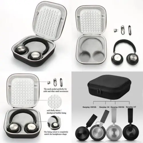 Жесткий Чехол для BO PLAY by Bang Olufsen Over Ear Beoplay H9/H9i H8/H8i H4 H7|Аксессуары наушников| |