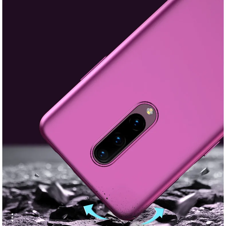 Чехол X-level из мягкого ТПУ для OnePlus 8T/Nord 7 /7 Pro/7T/7T Pro двойная тонкая задняя матовая