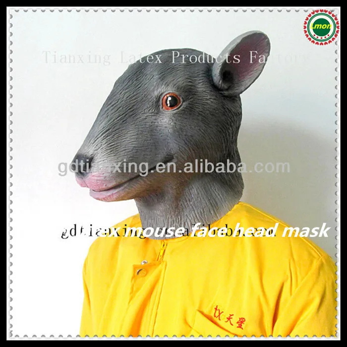 2015 Free Shipping Party Carnival Mask New Halloween Rat Mouse Animal Full Head | Masks