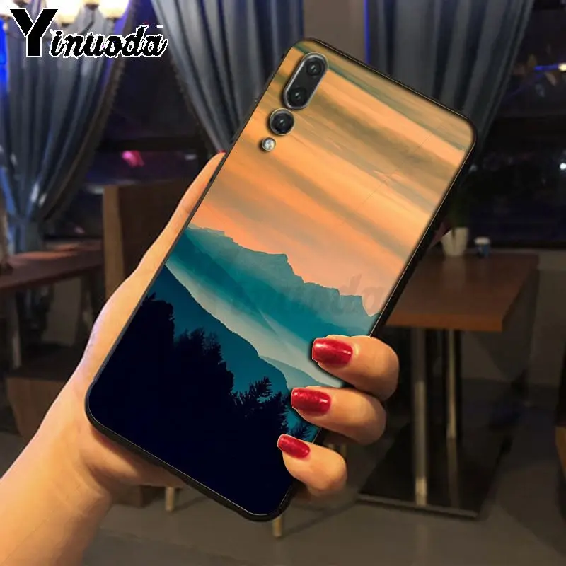Чехол для мобильного телефона Yinuoda Mountain scenery Landscape Huawei honor 8x 7a P20Lite P10 Plus Mate10Lite Mate20 P20