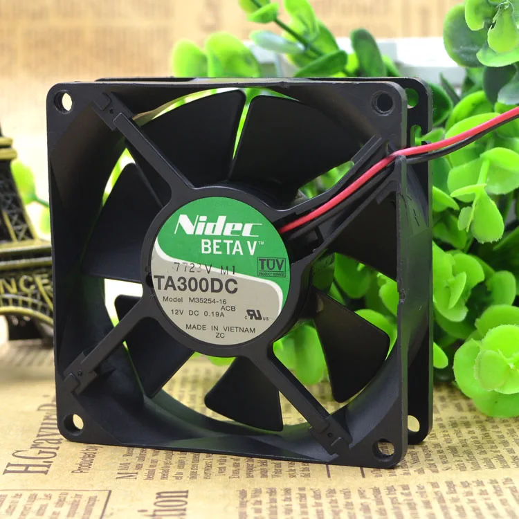 

Бесплатная доставка. TA300DC M35254-16 DC12V 0,19 A double roll 8 cm 8025 fans