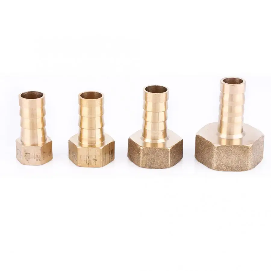 Латунный шланговый фитинг 12 мм Barb хвост 1/4 &quot1/2&quot 3/8 &quot3/4&quot BSP Женский резьбовое