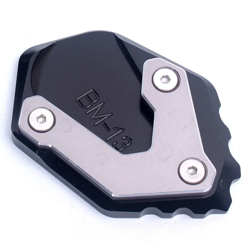 

CNC Kickstand Side Stand Enlarge Extension Plate Pad For BMW R1200GS LC 2013-2016 2014 2015