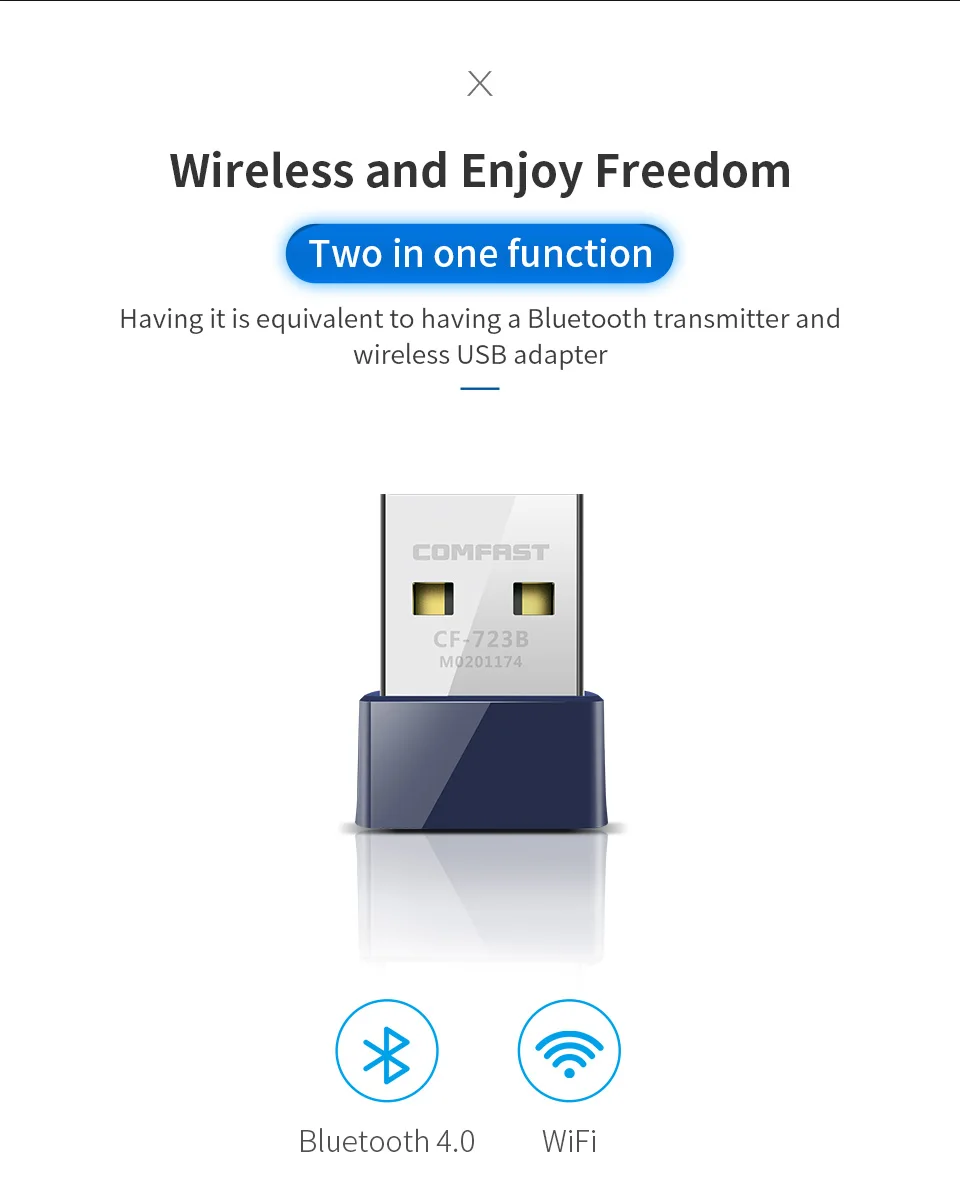 150 м Мини Wi-Fi адаптер ПК сетевая карта Wi-Fi антенна 802.11b/g/n USB WiFi ключ bluetooth 4,0 2,4G USB Ethernet WiFi приемник