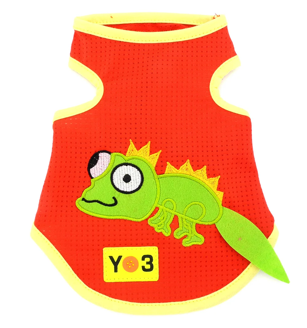 2017 майка для питомца маленькой собаки футболки щенка кота вышитая наклейка с