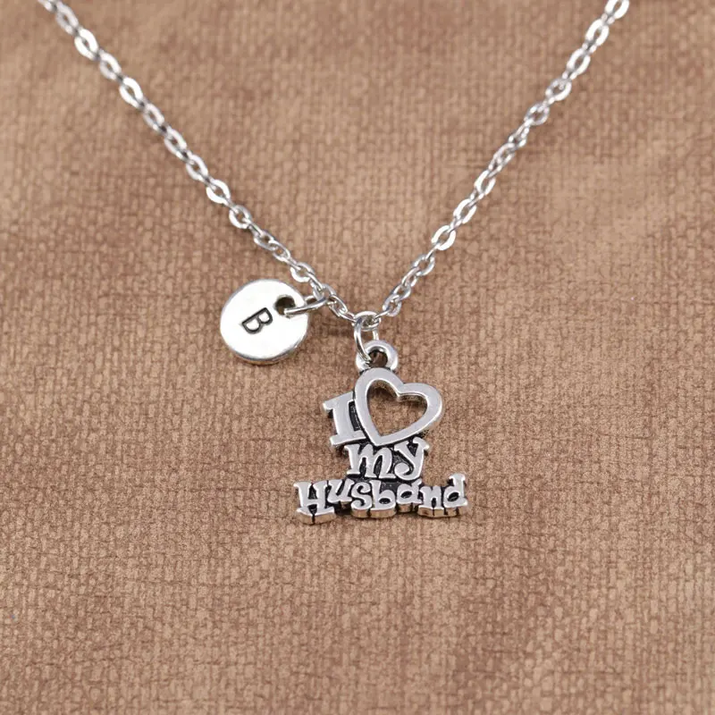 Ожерелье с надписью I Love My Woman комплект из ожерелья для пар ювелирные украшения на