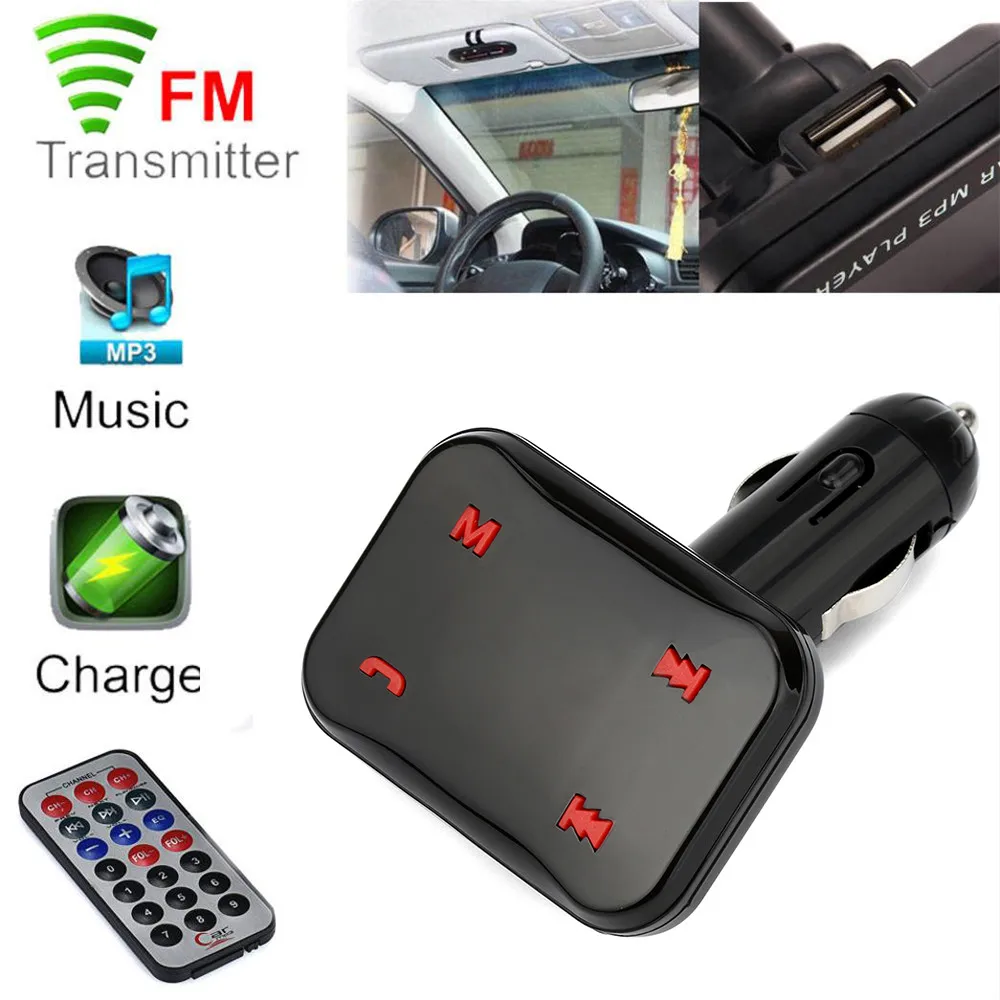 Для Samsung gаlaxy S10e/S10/10 беспроводной Hands-Free USB зарядка светодиодный MP3 Bluetooth Автомобильный fm-передатчик с микрофоном
