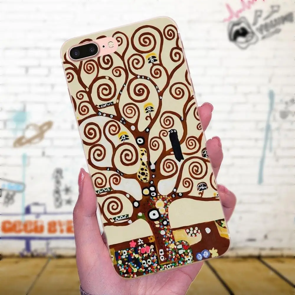 Klimt Gustav Art Tree Of Life мягкие защитные чехлы из ТПУ для Xiaomi Redmi Note 2 3 3S 4 4A 4X 5 5A 6 6A Pro Plus |
