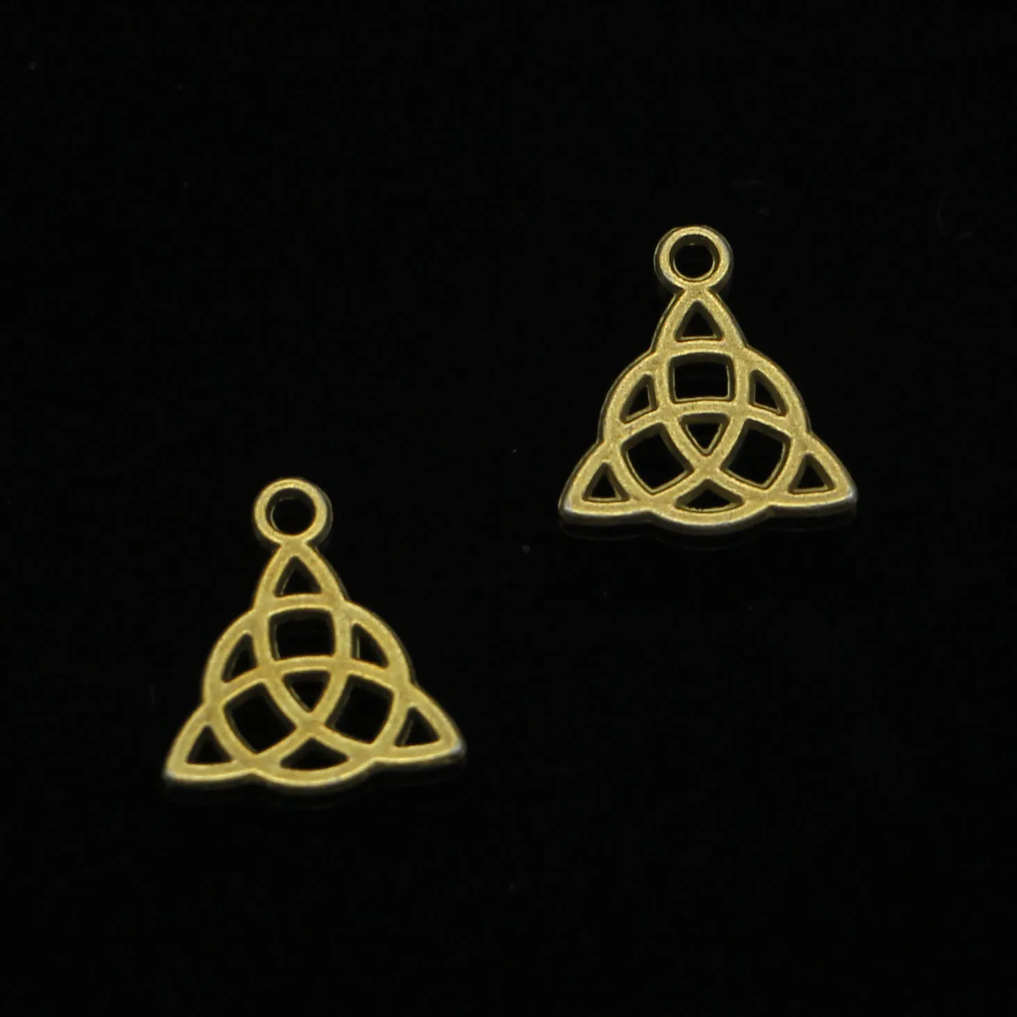 138pcs Antique Bronze Plated celtic knot amulet Charms for Jewelry Making DIY Handmade Pendants 16*14mm | Украшения и аксессуары