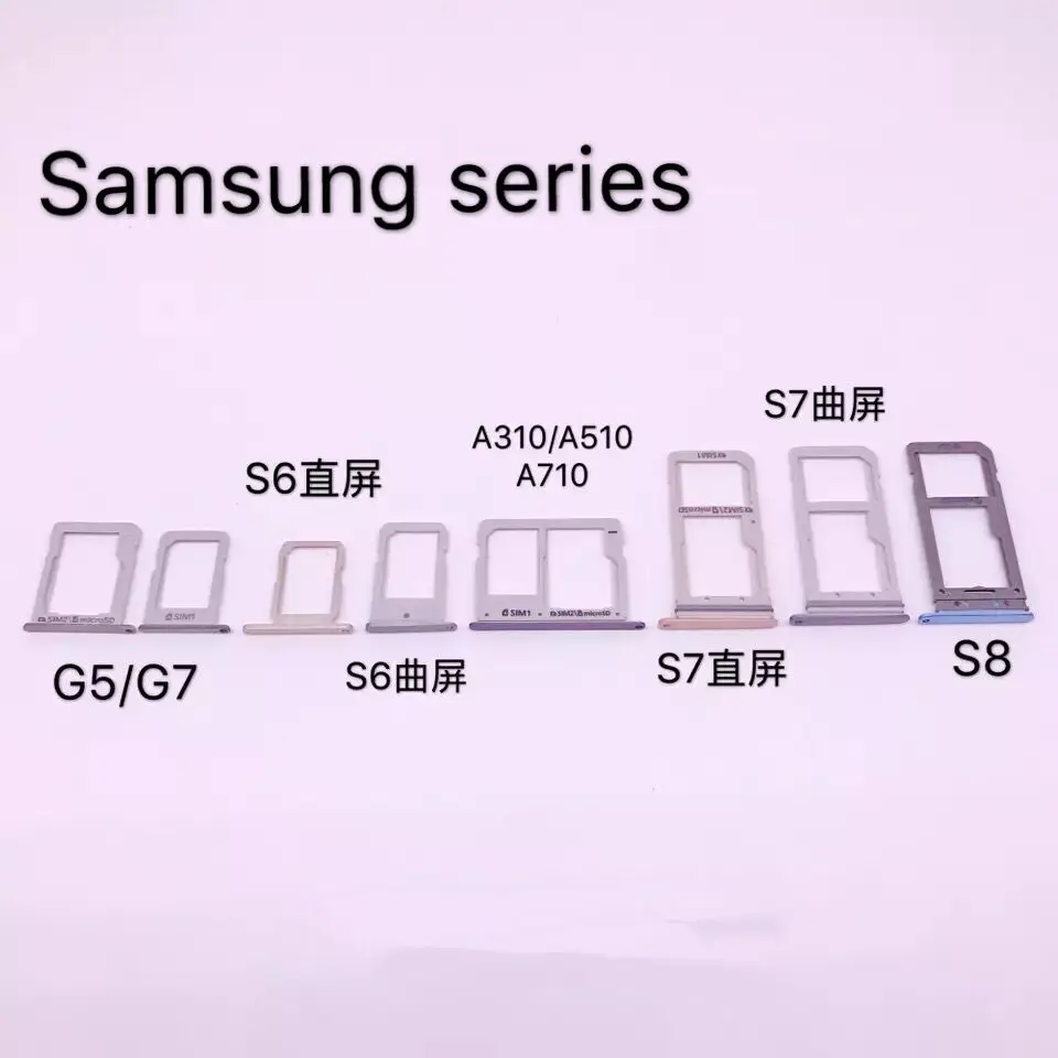 G5/7 A3/5/7 S6edge plus S6/7/8/9 Cato Micro Dual SIM SD Разъем для карты TF адаптер держатель 3в1