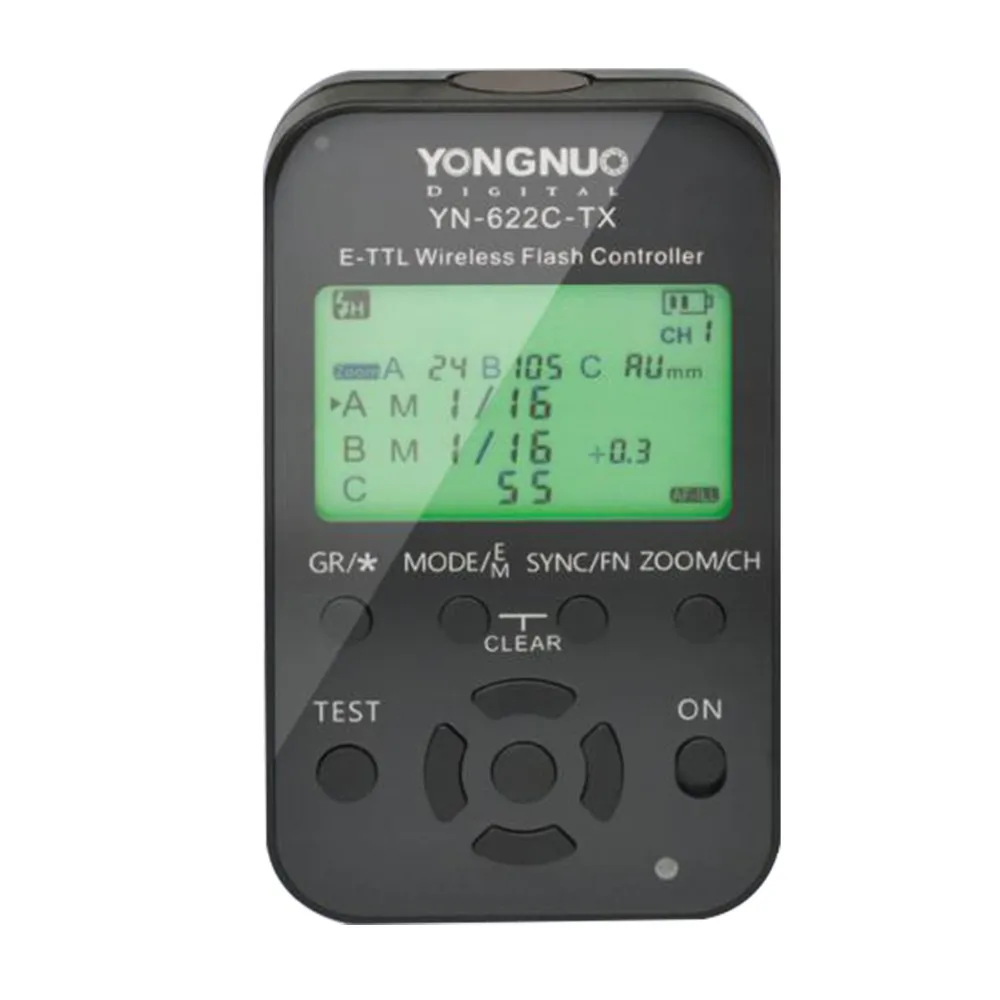 Беспроводная YONGNUO ttl триггер для вспышки с YN622C YN-622-TX комплект с Высокоскоростная синхронизация вспышка для фотокамер Speedlite HSS 1/8000s для Canon Камера 500D 60D 7D 5diii