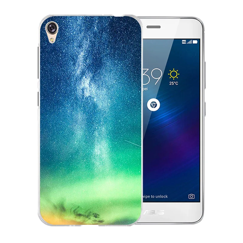 Звездное небо шаблон 5 0 дюймов для Asus Zenfone Live ZB501KL чехол телефона ASUS прозрачный
