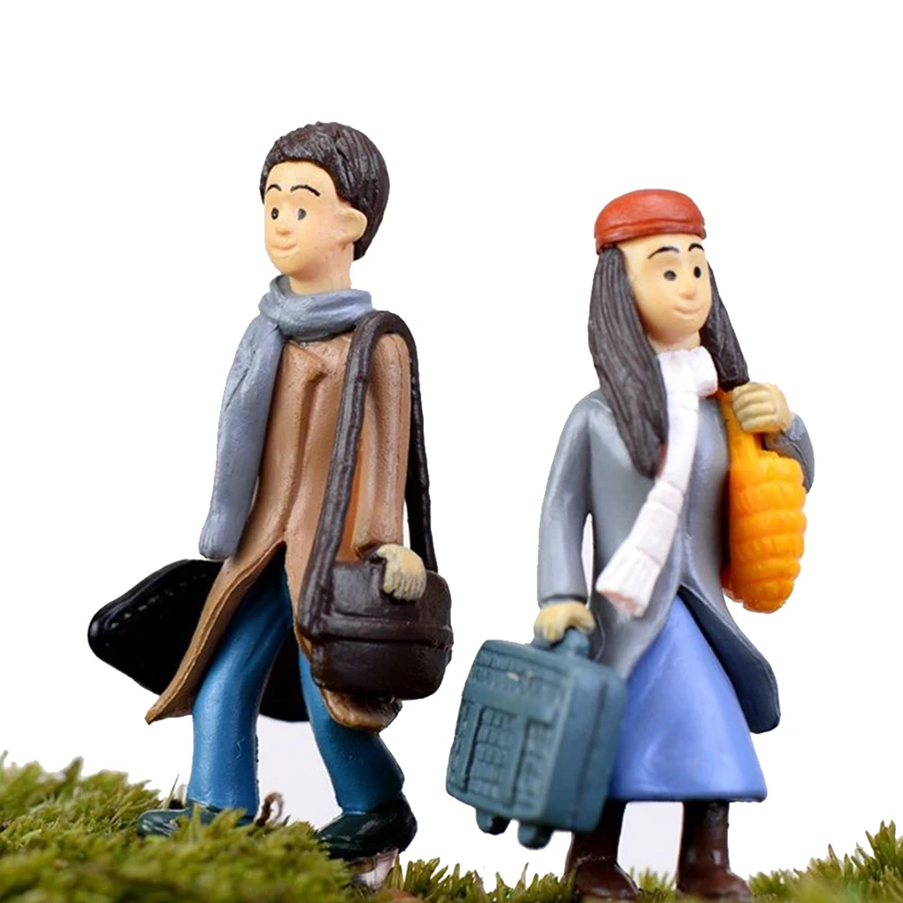 Миниатюрные пары Необычные микро пейзаж Сад ремесла сказочные фигурки