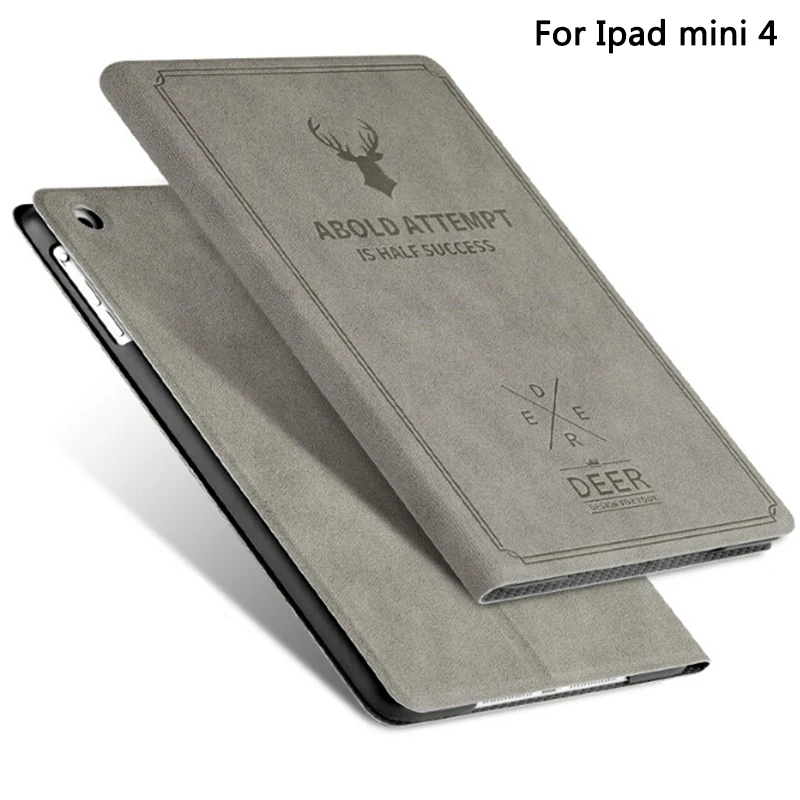 Чехол для iPad mini 4 новая подставка планшета искусственная кожа магнит умный чехол