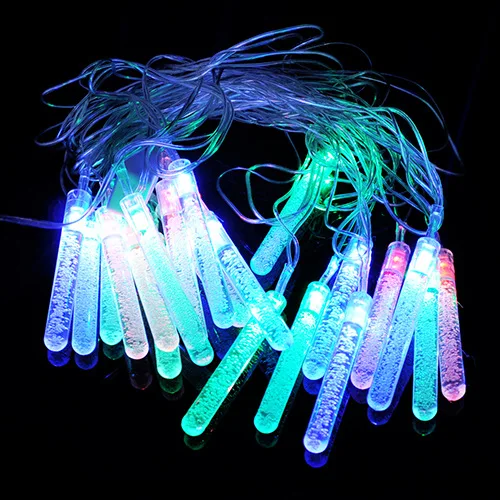 Светодиодная водная колонна световая гирлянда на Хэллоуин Рождество домашние и