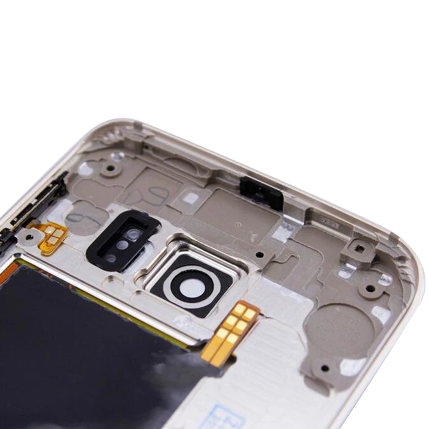 Для Samsung Galaxy S6 Edge G925 G925F G925T Plus Корпус ЖК дисплей средняя рамка Шасси пластина в