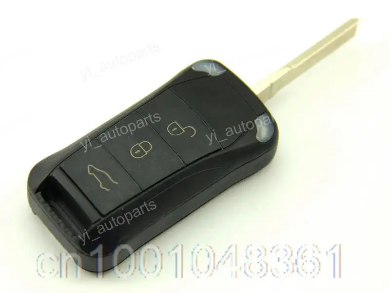 3 Кнопки Дистанционного Флип Складной Ключ Shell Keyless Брелок Чехол Замените