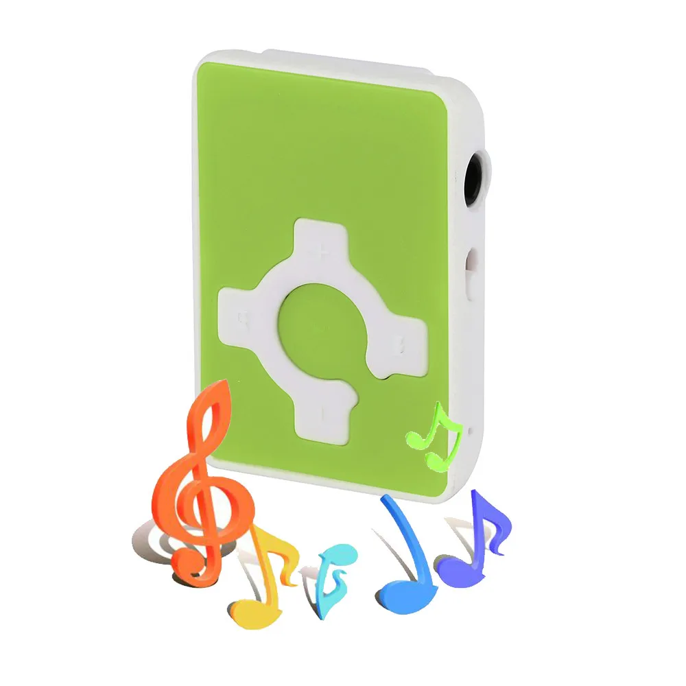 Горячий зажим USB мини Mp3 музыкальный медиаплеер Поддержка 32 ГБ Micro TF карта и гарнитура MP3 Музыка Медиа дети аудио музыкальный плеер