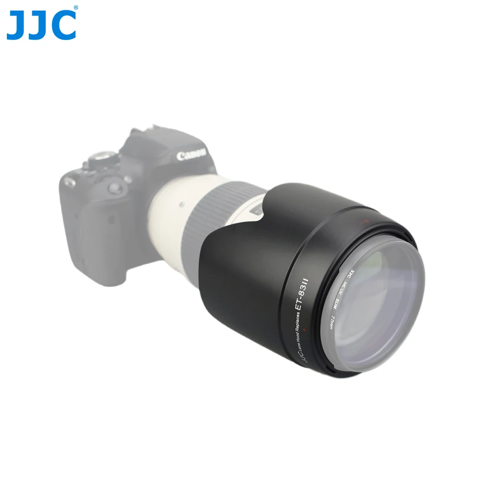 JJC LH-83II черный, белый цвет Бленды для объективов Тенты для Canon EF 70-200 F/2.8L USM бленда Заменяет Canon ET-83II