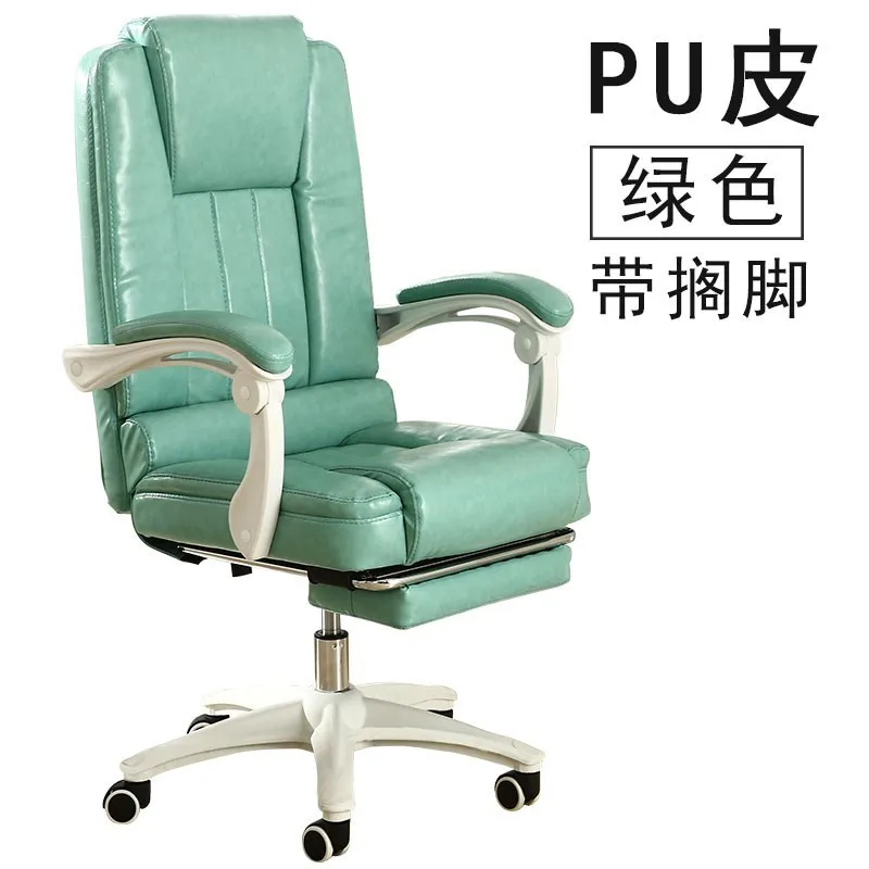 Розовый Esports Poltrona Silla Gamer Boss игровое офисное кресло 9008 с подставкой для ног с колесом Эргономика может лежать - Цвет: 4nylon footrest