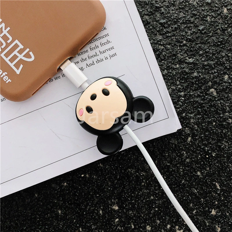 Защитный чехол с мультяшным рисунком для iPhone 8 Plus 4 5 6 6S 7 X Xs Max XR Funda Plus|Органайзеры