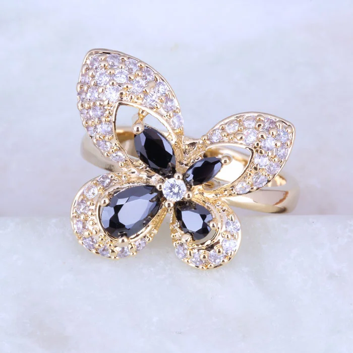 Любовь монолог Свадебная вечеринка привлечь черный имитация Оникс Цирконий