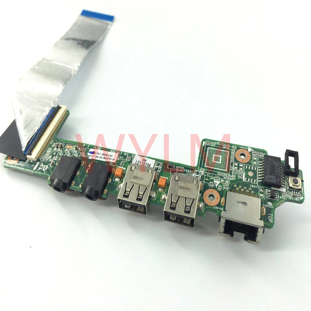 Для ASUS 1215 1215N 1215 P 1215N/VX6 сети ноутбука аудио USB IO доска звуковая карта Интерфейс плата с кабелем