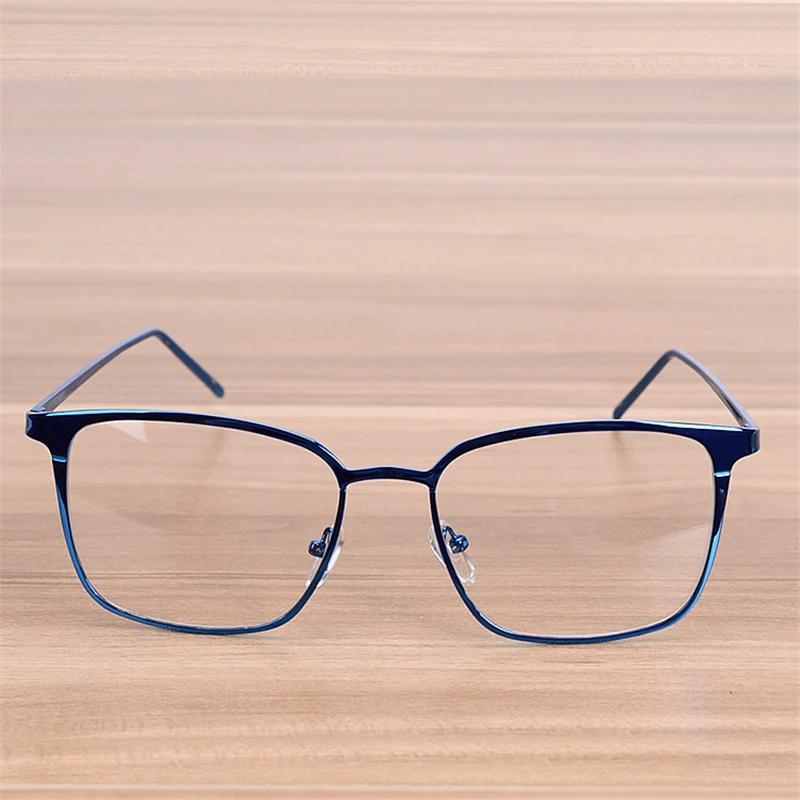 Мужские и женские очки для близорукости NOSSA брендовые большие квадратные оправы