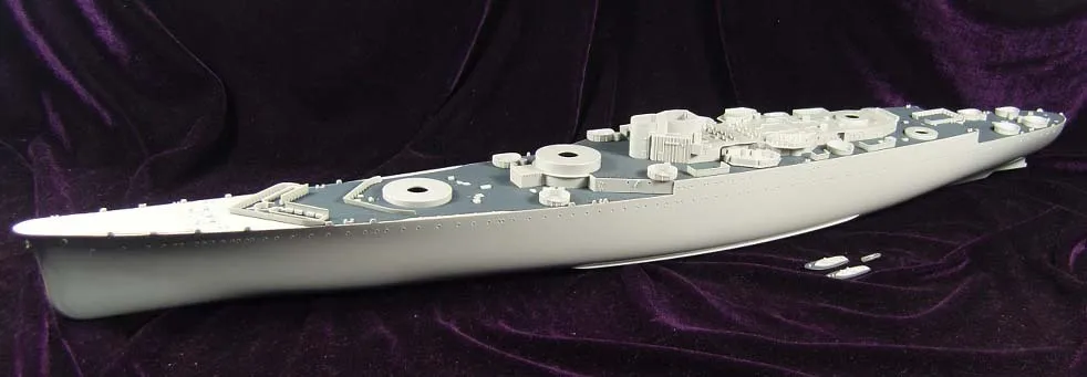 Trumpeter ARTWOX 05311 линкор французский Richelieu натуральная палуба дерево AW10035A|french