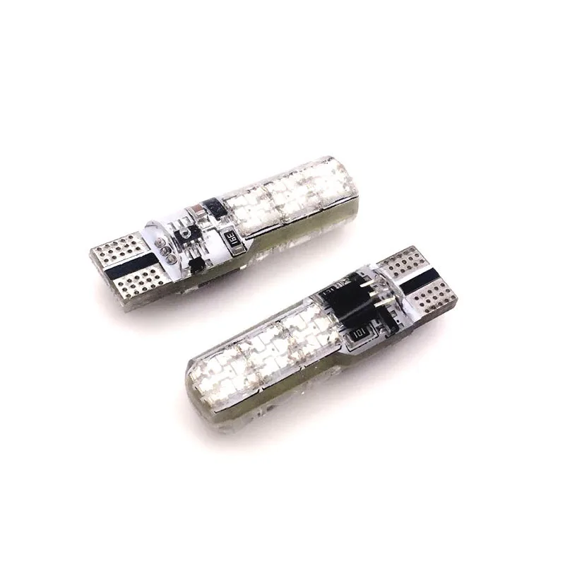 Цветной СВЕТОДИОДНЫЙ светильник t10 6 SMD 5050 RGB W5W для автомобиля 2 шт.|Сигнальная