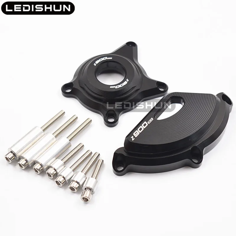 Z900RS black Для kawasaki Z900 Z900RS Z900RScafe аксессуары для мотоциклов защита от двигателя защитная крышка обтекатель защита Ползунки Краш-коврик - Цвет: Z900RS black