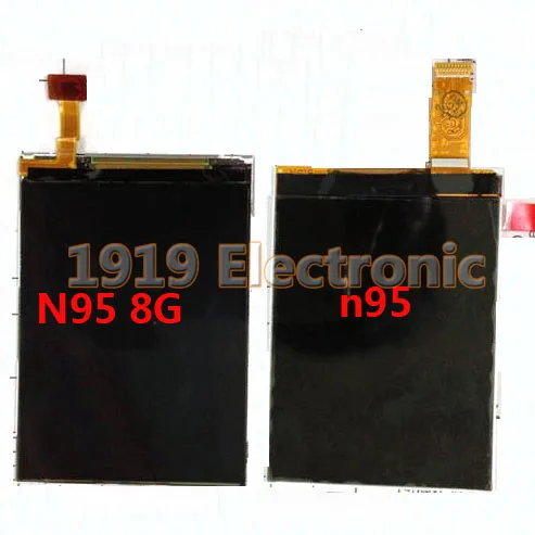Черный цвет полный ЖК дисплей для Nokia N95 8G 6788i N96|Экраны мобильных телефонов| |