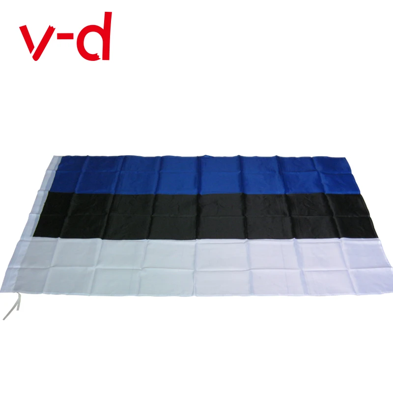 

free shipping xvggdg Estonia flag Banner 90*150cm Hanging Estonia National flag